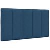 vidaXL Bedframe zonder matras "Hanko" 90x190 cm stof blauw