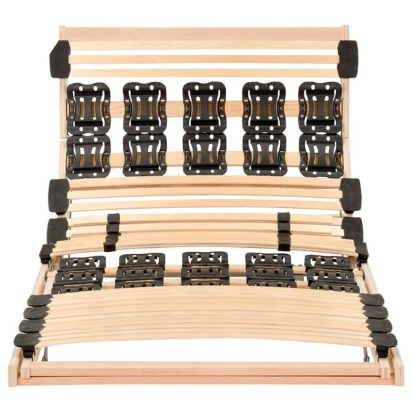 vidaXL Bedframe elektrisch verstelbaar hoofd- en voeteinde 70x200 cm