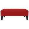 vidaXL Voetenbank 78x56x32 cm kunstleer wijnrood