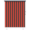 vidaXL Rolgordijn Oranje en Bruin 200 x 250 cm Stof en Aluminium