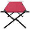 vidaXL Opvouwbaar Camping Bed Rood Oxford stof