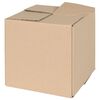 vidaXL Vouwdoos met opslag 50 st Naturel 20 x 20 x 20 cm Karton