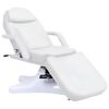 vidaXL Massagetafel 180x62x(86,5-118) cm wit