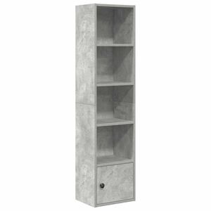 vidaXL Boekenkast 31x24x127 cm bewerkt hout betongrijs