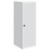 vidaXL Wandkast Wit 33 x 34,5 x 90 cm Bewerkt hout