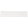 vidaXL Plantenbak 110x40x23 cm massief grenenhout wit