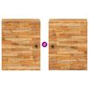 vidaXL Badkamer Sets met lade met plank Naturel Massief Mango Hout