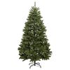 vidaXL Kunstkerstboom met scharnieren 300 LED's en kerstballen 270 cm