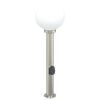 vidaXL Bolderarmatuur met stopcontact 80 cm RVS IP44