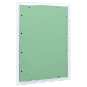 vidaXL Toegangs paneel Groen en Zilver 55 x 75 cm