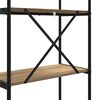 vidaXL Boekenkast Artisan Eiken 60 x 30 x 183 cm Bewerkt hout