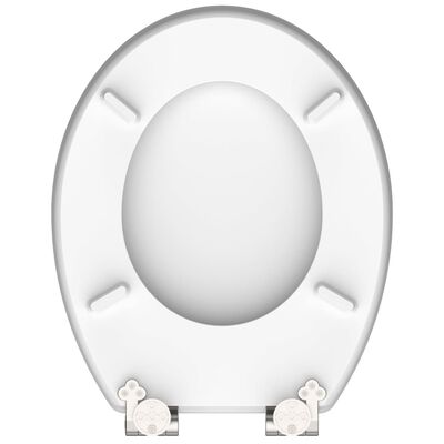 SCHÜTTE Toiletbril met soft-close OASIS MDF hoogglans