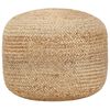 vidaXL Poef handgemaakt 45x30 cm jute