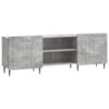 vidaXL TV-kast Betongrijs 150 x 31 x 52 cm Bewerkt hout
