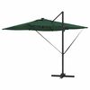 vidaXL Parasol Groen 286 x 285 x 270 cm Aluminium