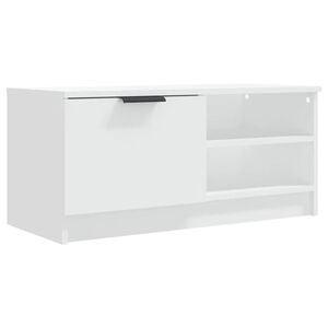 vidaXL Tv-meubel 80x35x36,5 cm bewerkt hout gerookt eikenkleurig
