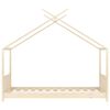 vidaXL Kinderbedframe massief grenenhout 80x160 cm