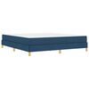 vidaXL Boxspringbed met matras Blauw 180 x 200 cm Stof
