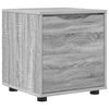 vidaXL Badkamer Kast 40,5 x 40 x 44 cm Bewerkt hout Grijs Sonoma