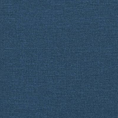 vidaXL Tweezitsbank Chesterfield-stijl stof blauw