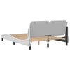 vidaXL Bedframe zonder matras "Zadar" kunstleer wit 120x200 cm