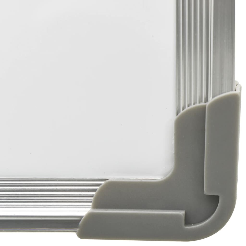 VidaXL Magneetbord voor aan de wand 100x30 cm gehard glas zwart
