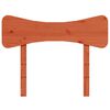 vidaXL Hoofdbord 100 cm massief grenenhout wasbruin