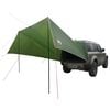vidaXL Voertuig luifel Groen 500 x 515 x 215 cm Polyester en staal