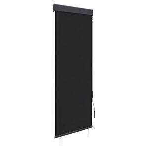 vidaXL Rolgordijn voor buiten 60x250 cm antraciet