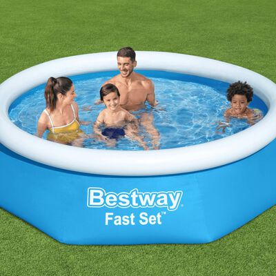 puzzel Associëren kiezen Bestway Zwembad Fast Set opblaasbaar rond 244x66 cm 57265 online kopen |  vidaXL.be