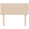 vidaXL Hoofdbord 80x5x78/88 cm kunstleer cappuccinokleurig