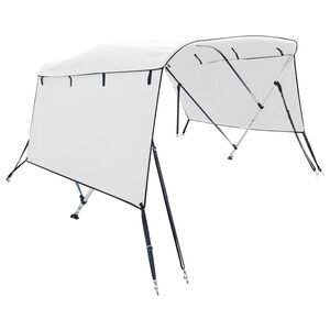 vidaXL Biminitop 3 bogen met zijwanden 183x(154-167)x137 cm