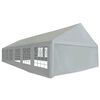 vidaXL Tentdoek zonder frame Grijs 12 x 6 m PE