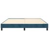 vidaXL Boxspring bed 180x200 cm fluweel donkerblauw