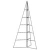 vidaXL Kerstdecoratie kerstboom 100 cm metaal zwart