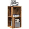 vidaXL Hoekkast 33x33x67 cm bewerkt hout oud houtkleurig