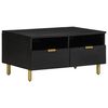 vidaXL Salontafel 80x54x40 cm bewerkt hout zwart