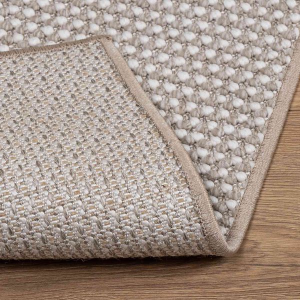 vidaXL Vloerkleden HUARTE Cr&egrave;me en Taupe 200 x 140 cm Polyester