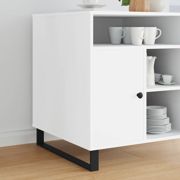 vidaXL Meubelpoten 2 pcs Zwart 59,6 x 4 x 10 mm IJzer