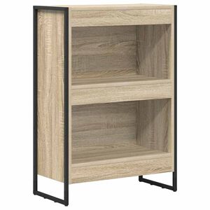 vidaXL Boekenkast 60 x 30 x 86,5 cm Bewerkt hout Sonoma