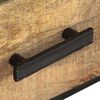 vidaXL Tv-meubel 110x30x45 cm ruw mangohout