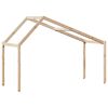 vidaXL Kinderbedhuisje 213x85,5x144,5 cm massief grenenhout
