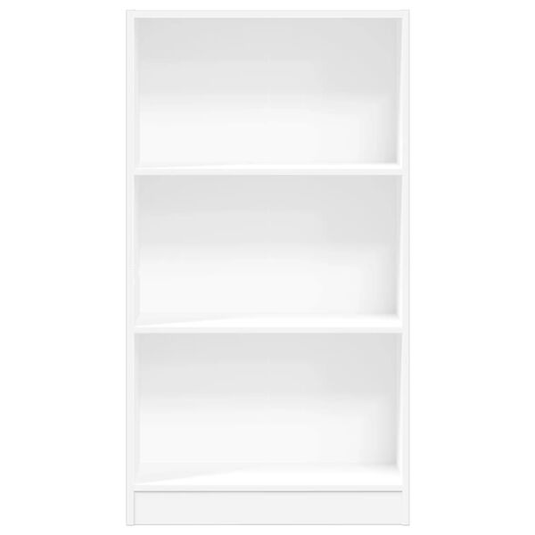 vidaXL Boekenkast 60x24x109 cm bewerkt hout wit