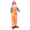 vidaXL Enge clown halloween SPOOKA Geel en Blauw 126,5 x 180 cm