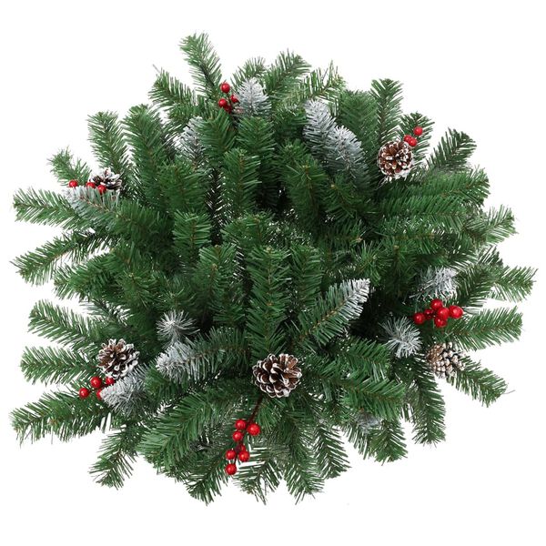 vidaXL Tuinkerstboom 40 cm PVC groen