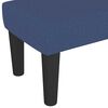 vidaXL Bankje 70x30x30 cm stof blauw