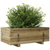 vidaXL Plantenbak 70x40x26,5 cm ge&iuml;mpregneerd grenenhout
