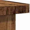 vidaXL Salontafel 90x90x28 cm bewerkt hout oud houtkleurig