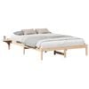 vidaXL Bedframe Naturel 150 x 200 cm Massief grenenhout