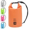 vidaXL Drybag 10 L PVC oranje